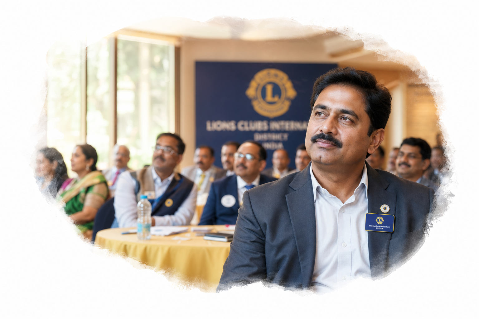 Indian business leader reflecting on future of service club meetings